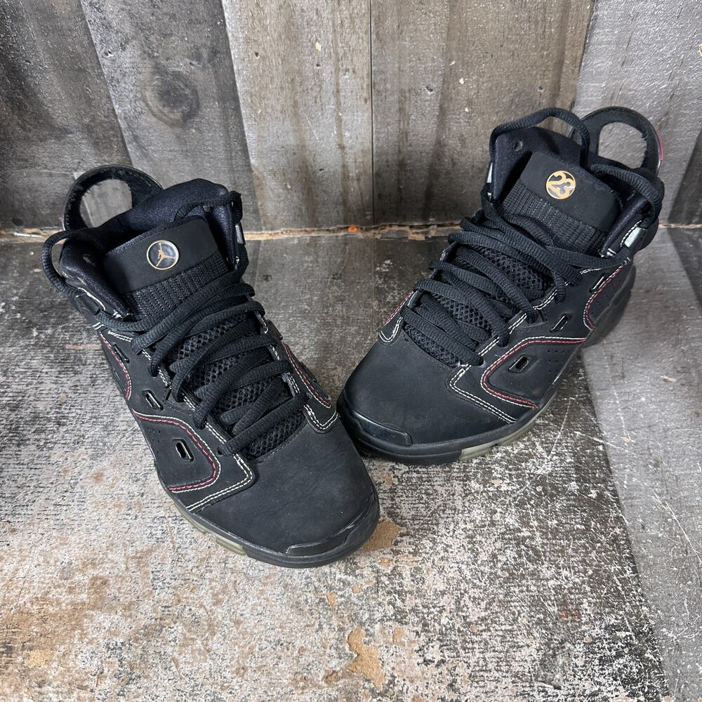 Nike Boys Air Jordan 6 17 23 DM1159-003 Black Basketball Shoes Sneakers Size 4Y